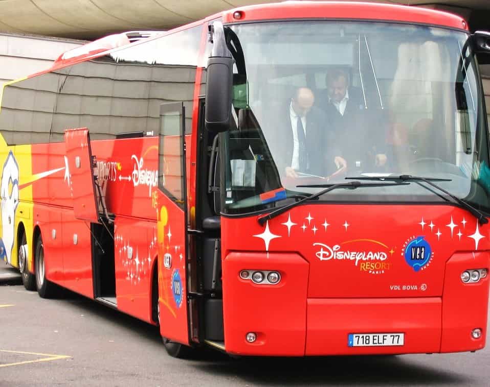 Disneyland Magical Shuttle Bus